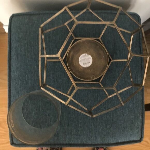 Geometric candle holder - Picture 2 of 5